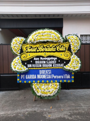 Papan Bunga Duka di Ogamanim